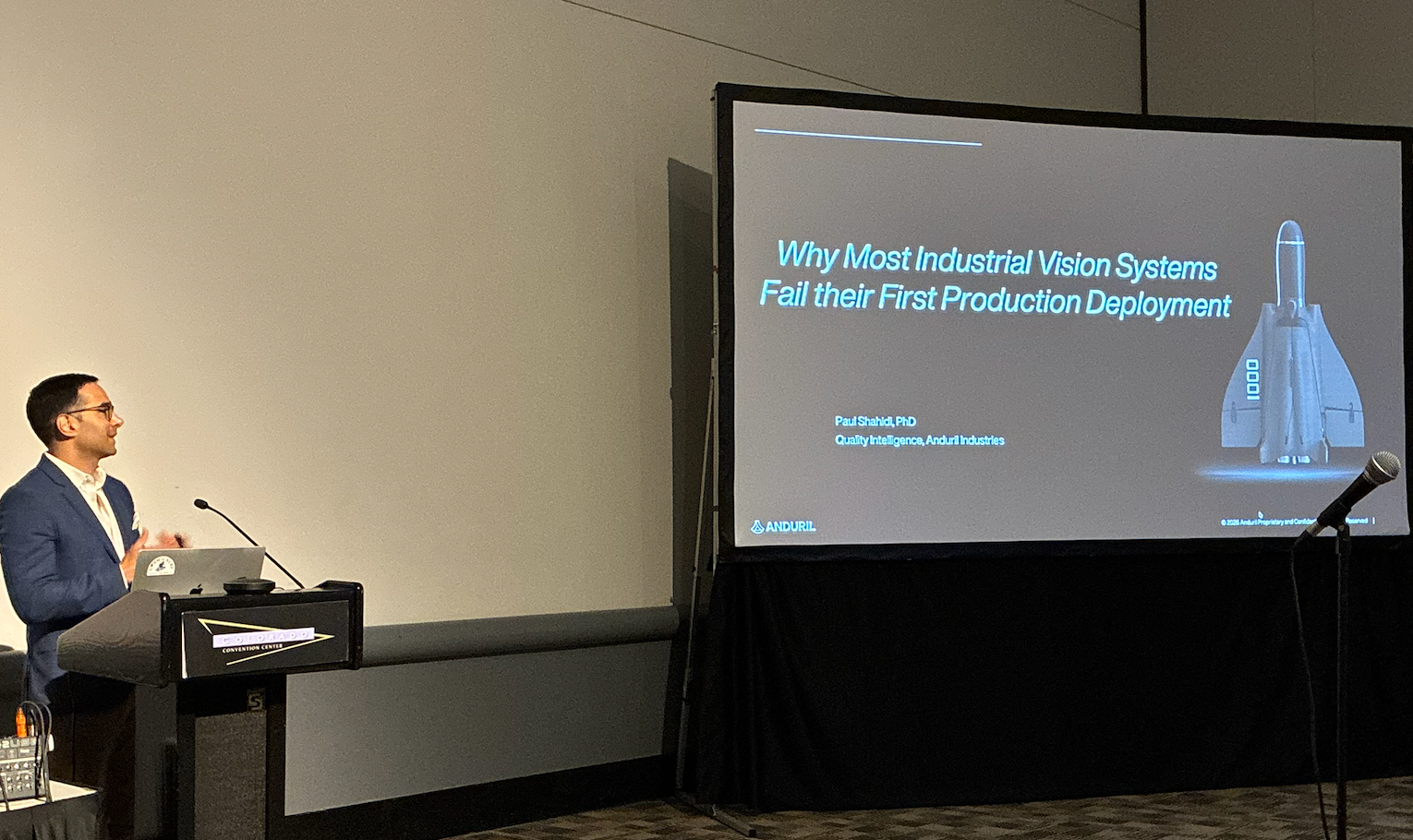 Paul Shahidi presenting at CVPR 2026